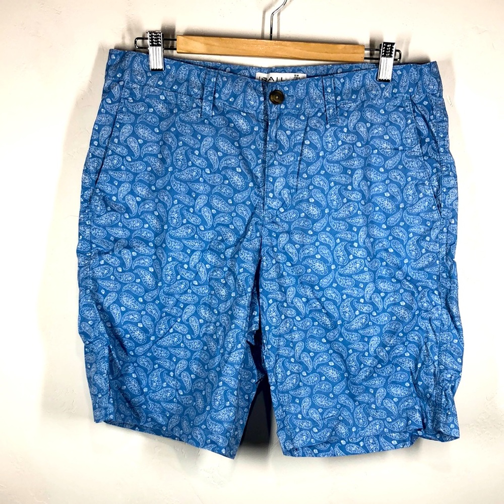 The Rail blue paisley shorts size 32
